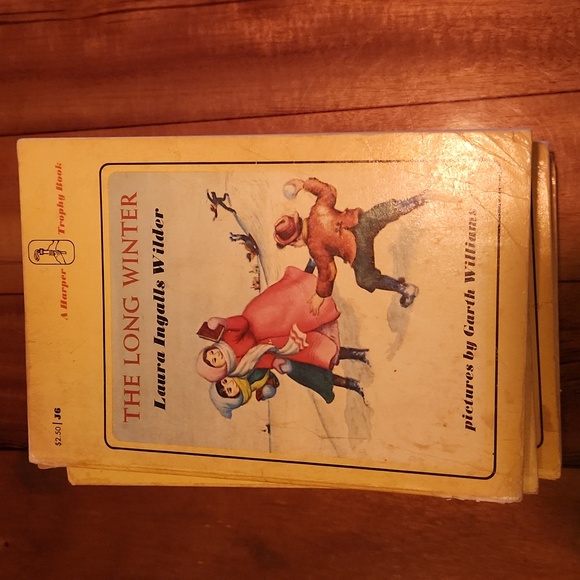 Loved and well read Little House On The Prairie soft cover books - Picture 5 of 10